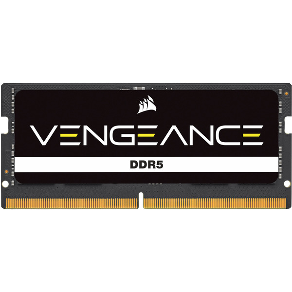 CORSAIR Vengeance 16GB 4800MHz DDR5 C40 So-DIMM Laptop Memory Kit - Black