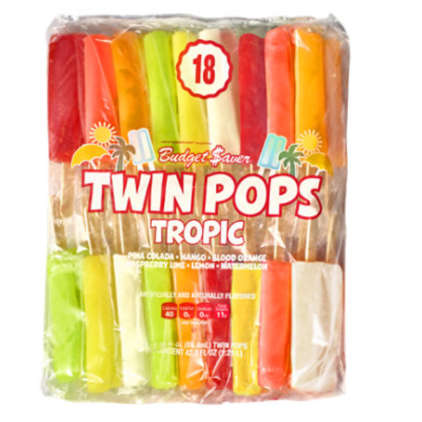 Budget Saver Tropic Twin Pops