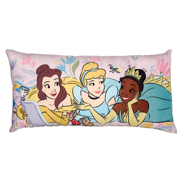 Licensed Childrens Character Body Pillow, Princesses Same-Day