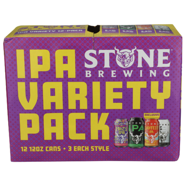 Stone Brewing Co IPA Variety 12 Pack Cans