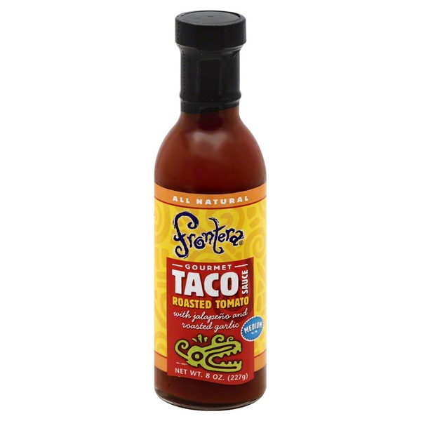 Frontera Taco Sauce, Gourmet, Roasted Tomato, Medium (8 oz) Instacart
