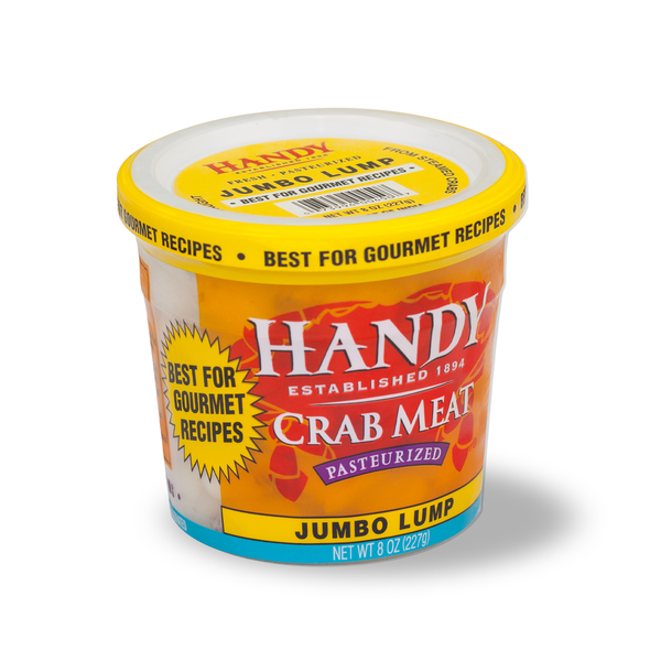 Handy Seafood Inc. Jumbo Lump Pelagicus Crab Meat Cup Same-Day