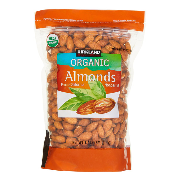 Organic Non Pareil Almonds, 1.7 lb