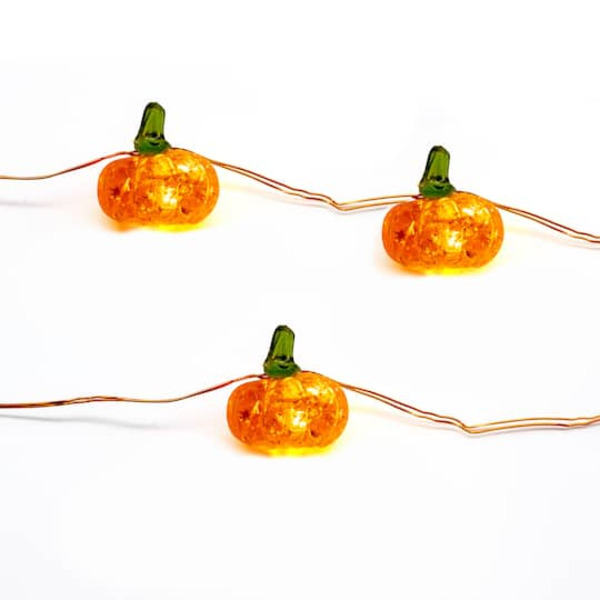 Ashland Pumpkin Icon LED String Lights