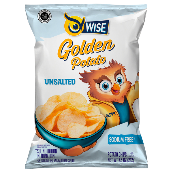 Wise Potato Chips, Unsalted Same-Day Delivery | Food Bazaar