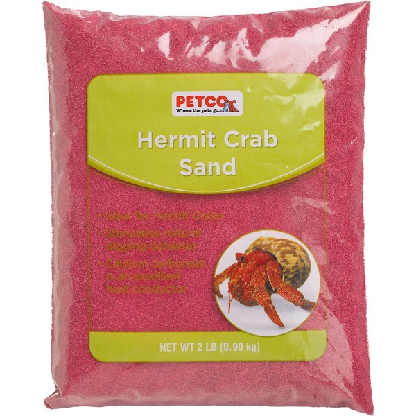 Petco Red Calcium Hermit Crab Sand (2 lb) Instacart