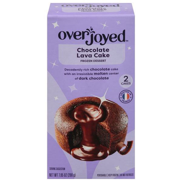 Overjoyed Chocolate Lava Cake Frozen Dessert