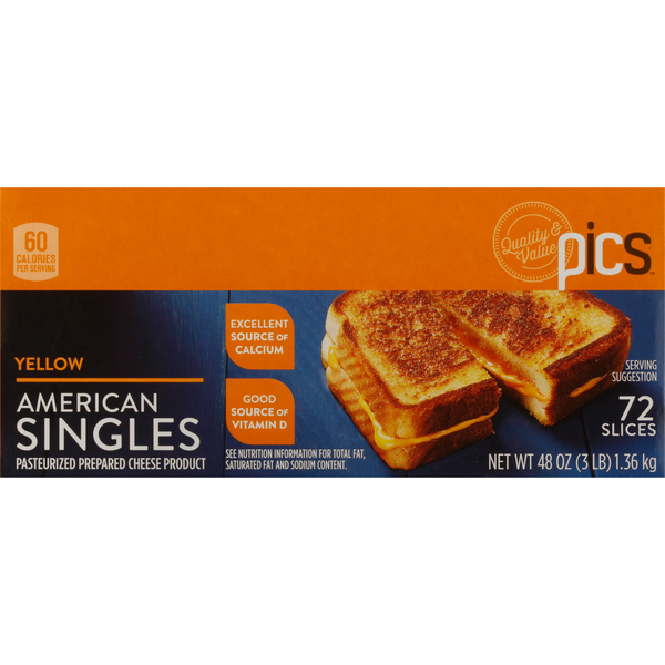 ALL THE SINGLES72〜97 Kraft Singles American Cheese Slices, 72 Ct Box