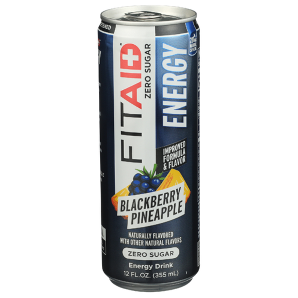 Life Aid Drinks FITAID Clean Energy Performance and Recovery - Blackberry Pineapple