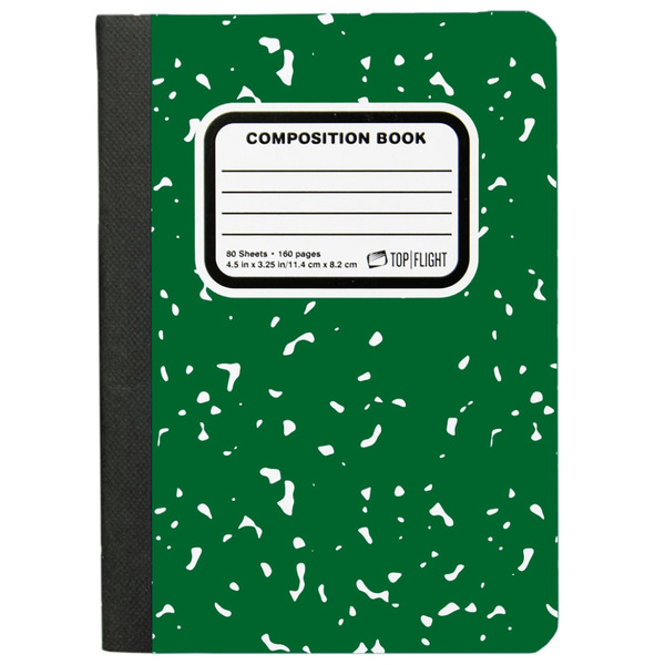 Harris Teeter Top Flight Mini Composition Book - 80 Sheets - Colors May ...