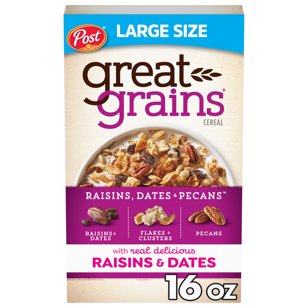 Great Grains Raisins Dates and Pecans Breakfast Cereal