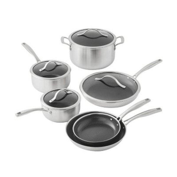 Member's Mark Non-stick Hybrid Clad Ceramic Cookware Set Same-Day
