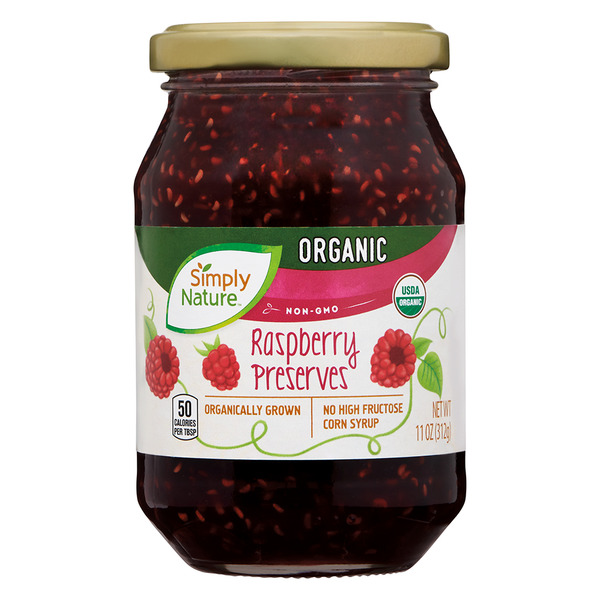 Simply Nature Organic Raspberry Preserves