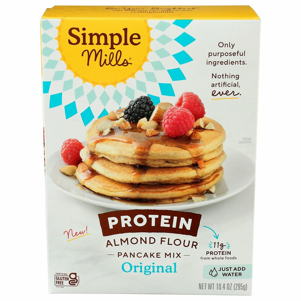 Simple Mills Almond Flour Protein Pancake & Waffle Mix, Original