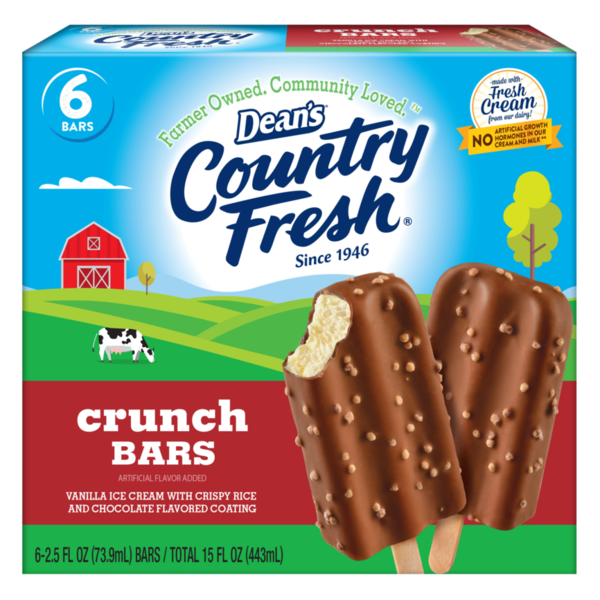 Country Fresh Crunch Ice Cream Bars Same-Day Delivery or Pickup
