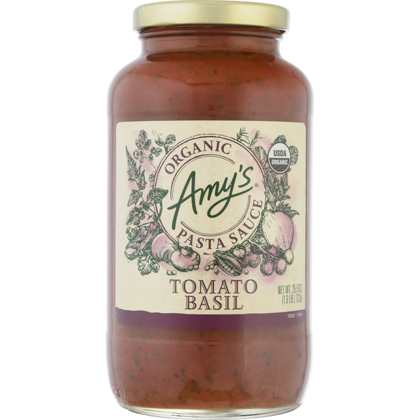 Amy's Kitchen Pasta Sauce, Organic, Tomato Basil
