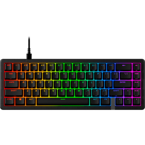HyperX Origins 2 Pro 65% Wired Magnetic Linear Switch Gaming Keyboard with RGB Back Lighting - Black