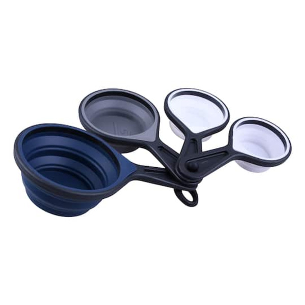 Makery Silicone Measuring Cup Set - Navy
