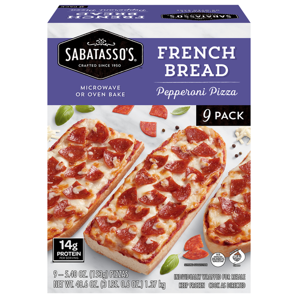 Sabatasso's Pizzeria French Bread Pepperoni Pizza Same-Day