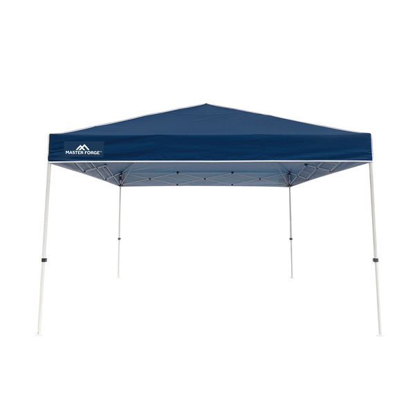 Master Forge 12-ft x 12-ft Square Blue Pop-up canopy