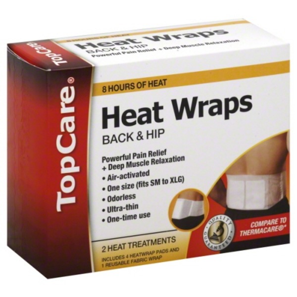 TopCare Heat Wraps Back & Hip (2 ct) from Wegmans Instacart