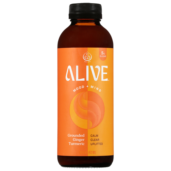 Alive Mushroom Elixir Ginger Turmeric