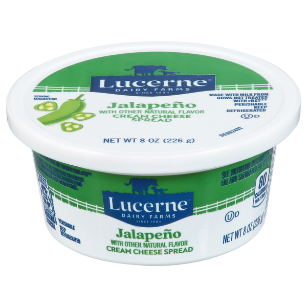 Lucerne Cream Cheese Spread, Jalapeno