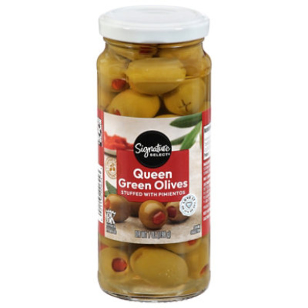Signature SELECT Olives, Queen, Stuffed with Pimiento