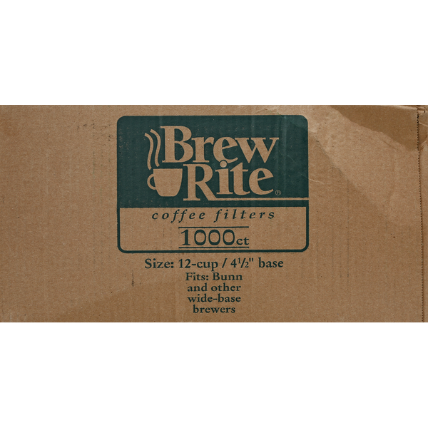 Brew Rite Coffee Filters, 12 Cup Same-Day Delivery | Sam's Club