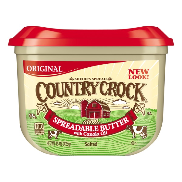 Country Crock Spreadable Butter With Canola Oil (15 oz) from HEB