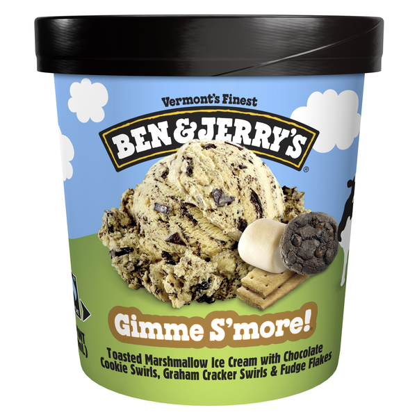 Ben & Jerry's Gimme S''more Toasted Marshmallow Ice Cream Pint