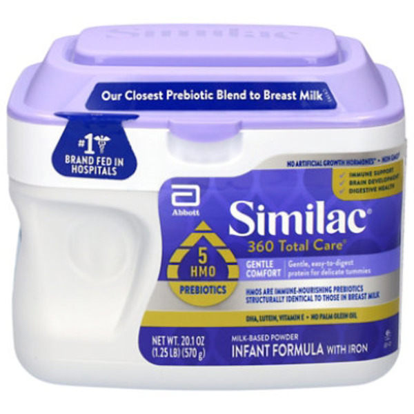 Similac Milk-Based Powder Gentle Comfort Infant Formula with Iron