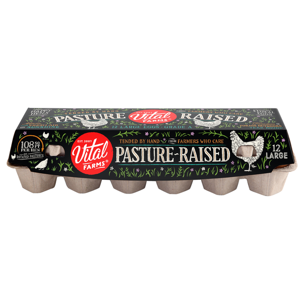 Vital Farms Pasture-Raised Large Grade A Eggs, 12 count