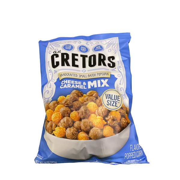 G.H. Cretors Popcorn, Cheese & Caramel Mix