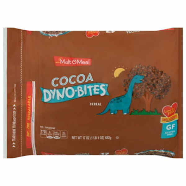 Safeway MaltOMeal Cocoa DynoBites Gluten Free Breakfast Cereal