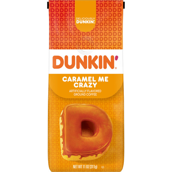 Dunkin' Caramel Me Crazy Ground Coffee
