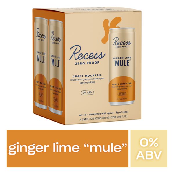 Recess Craft Mocktail Ginger Lime Mule Same-Day Delivery or Pickup