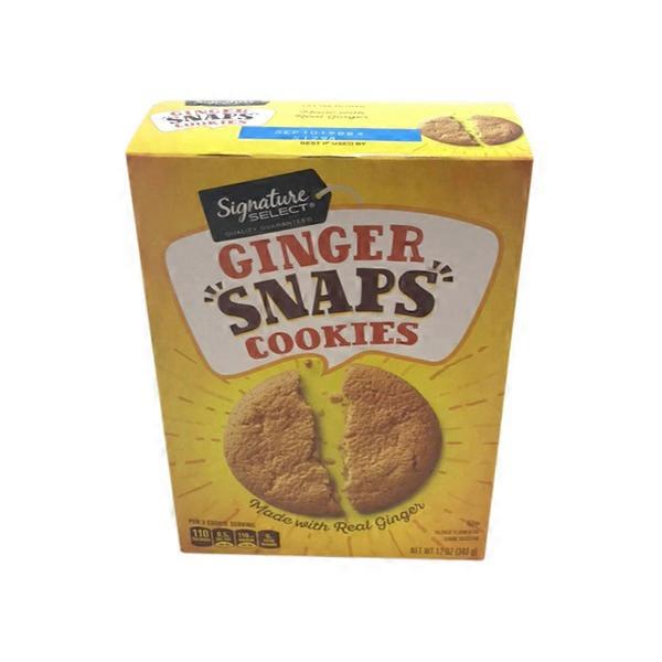 Signature Select Ginger Snaps Cookies (12 oz) Instacart