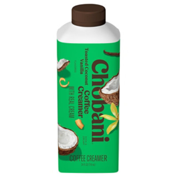 Chobani Toasted Coconut Vanilla Coffee Creamer with Real Cream