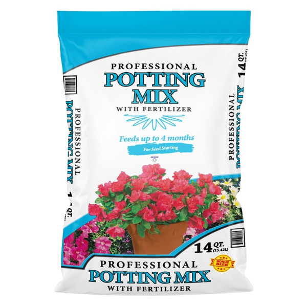 Oldcaster Lawn & Garden Professional Garden Potting Mix With Fertilizer