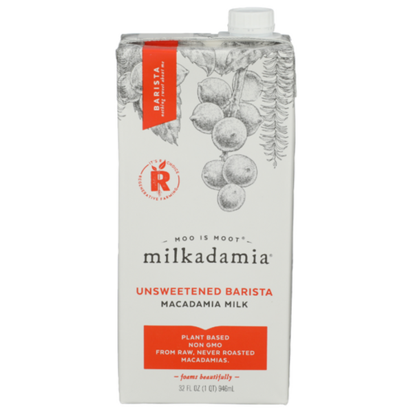 Milkadamia Unsweetened Latte Da Macadamia Milk Same-Day Delivery