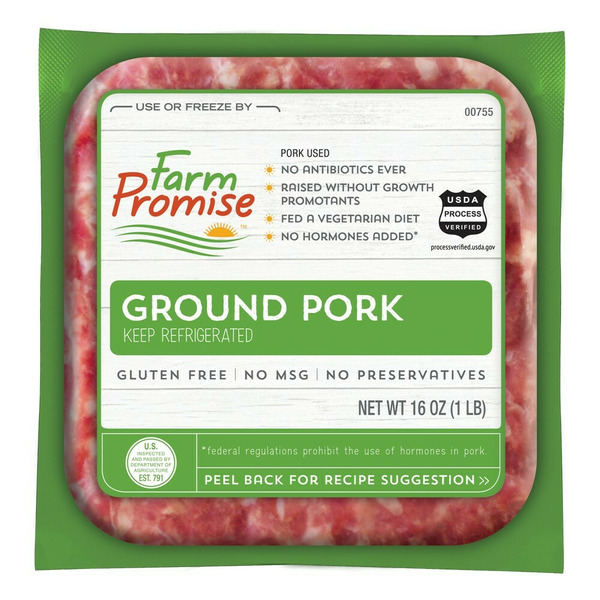Farm Promise Ground Pork Brick, F/T