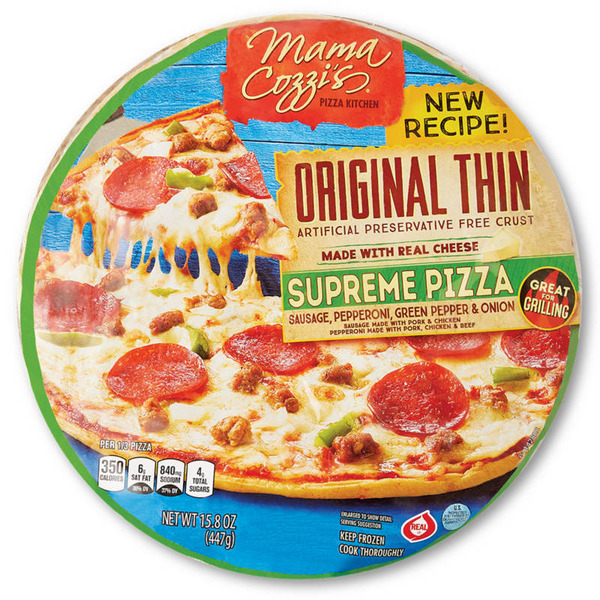 Mama Cozzi's Pizza Kitchen Original Thin Supreme Pizza Same-Day