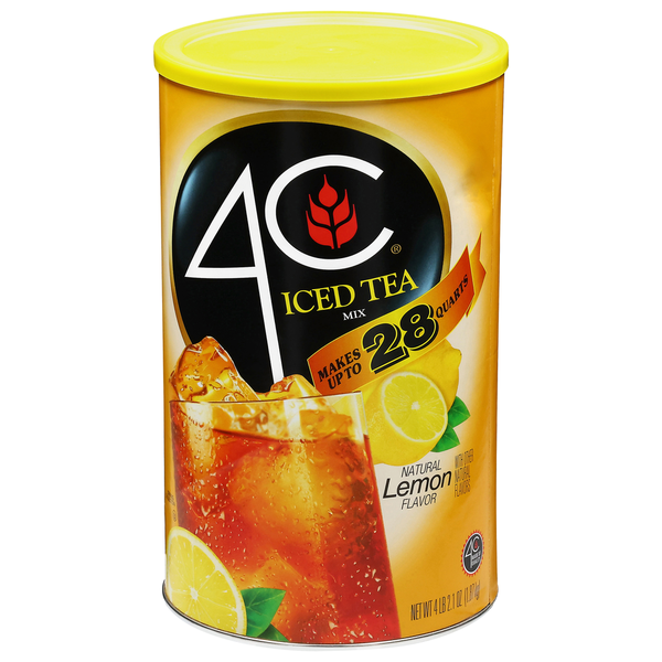4C Foods Natural Lemon Flavor Iced Tea Mix Same-Day Delivery