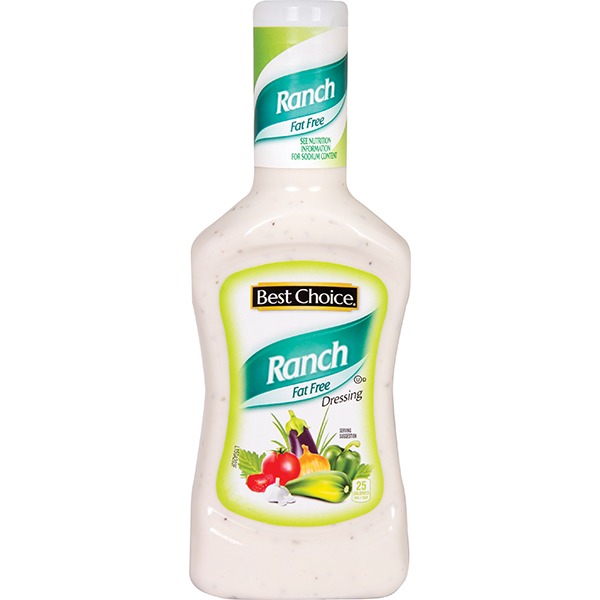 Best Choice Fat Free Ranch Salad Dressing 16 Oz Instacart