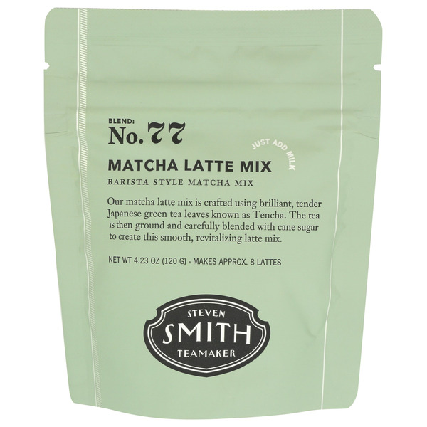 Steven Smith Teamaker Matcha Latte Mix, No. 77, Barista Style Same