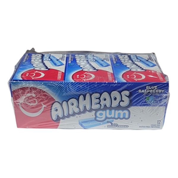 AirHeads Gum, Sugar Free, Blue Raspberry
