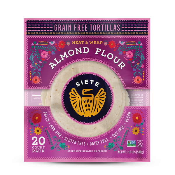 Siete Almond Flour Tortilla, 20 ct