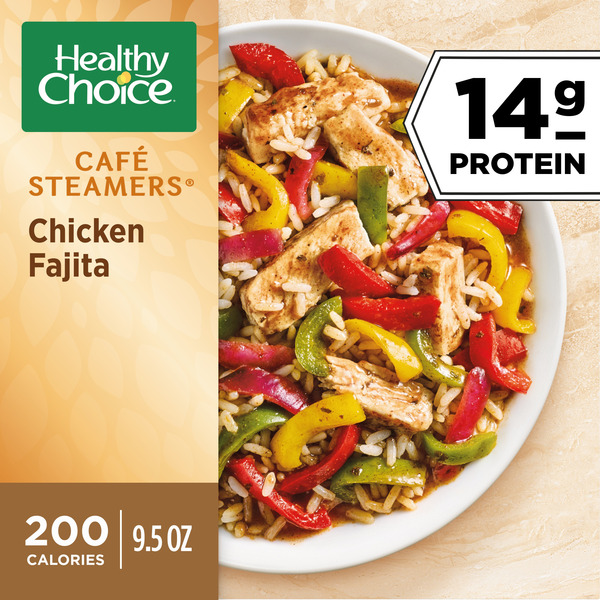 Healthy Choice Cafe Steamers Chicken Fajita, Frozen Meal Same-Day