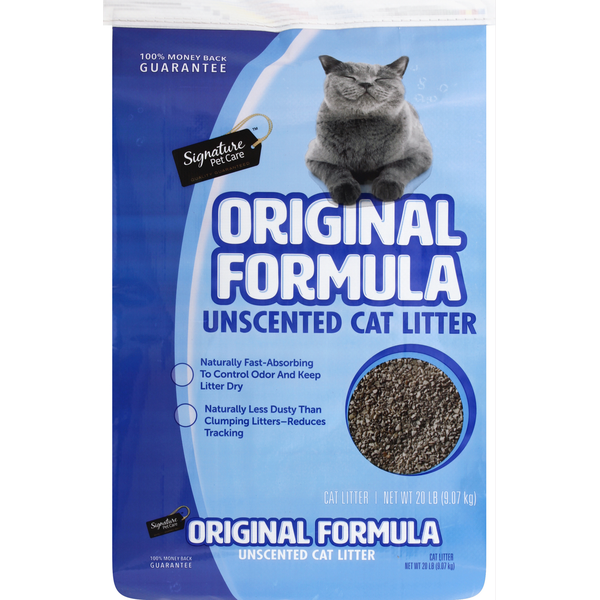 Signature Cat Litter, Original Formula, Unscented